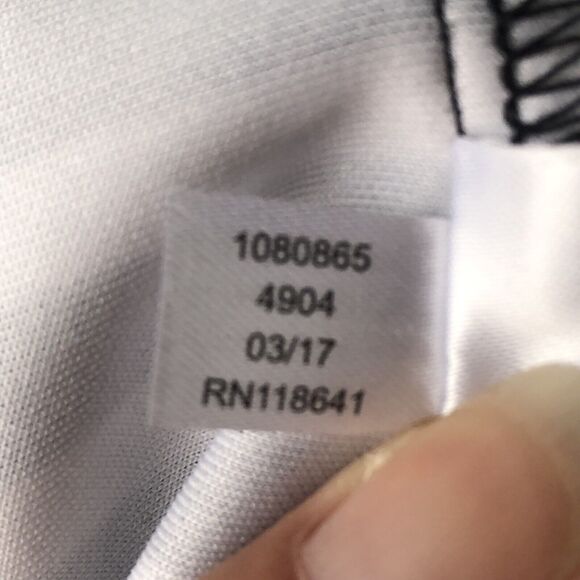 Lane Bryant Women’s 24W V-Neck Knee High Aline Striped Sleeveless Dress - Picture 8 of 13